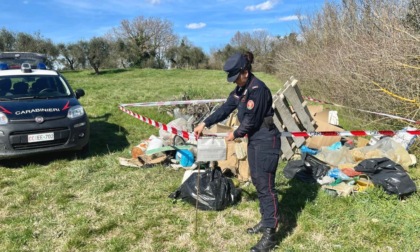 Combustione illecita di rifiuti: scoperto grazie alla videosorveglianza