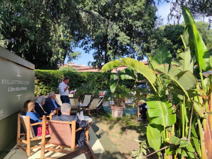 Nardella presenta il suo libro a Villa Vittoria Cultura