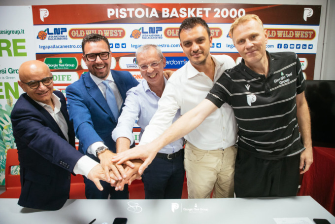Pistoia Basket al lavoro per la Serie A: confermati Sambugaro e Brienza