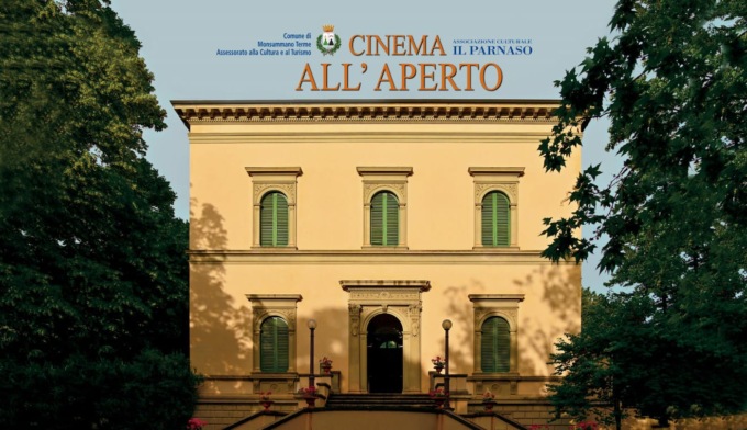 Cinema all’aperto a Villa Renatico Martini