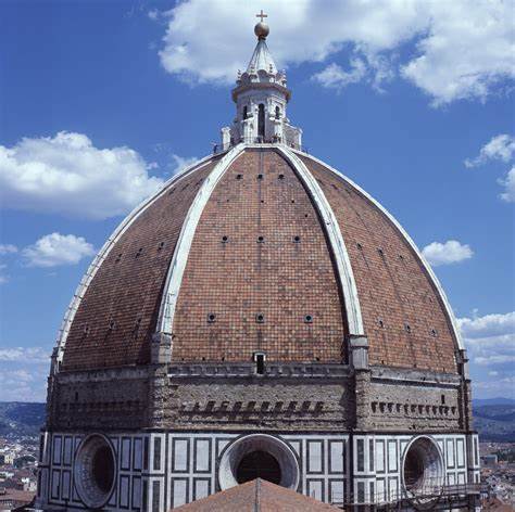 Sono caduti dei pezzi di pietra all’interno della cupola del Brunelleschi