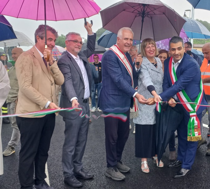 Variante di Staggia Senese, inaugurato il primo lotto