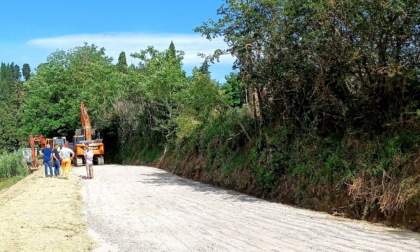 Riaperta la strada di Lecchi