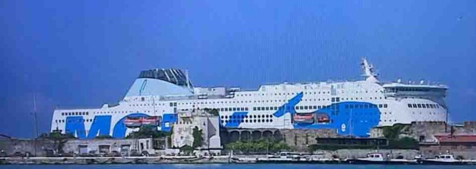 Il traghetto più grande del mondo ha attraccato a Livorno