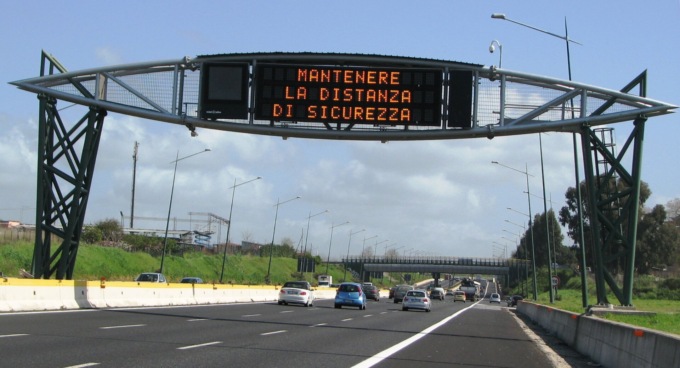A1 Milano-Napoli: chiuso per una notte il tratto Firenze Sud-Incisa Reggello in entrambe le direzioni