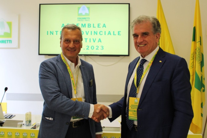 Buonamici nuovo presidente provinciale di Coldiretti Firenze Prato