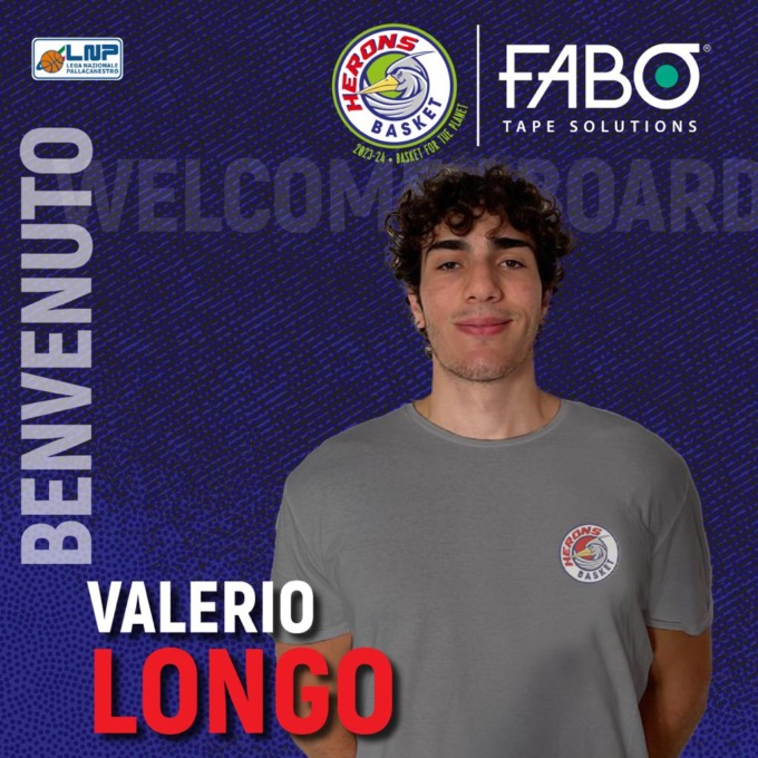 Gli Herons Montecatini hanno ingaggiato Valerio Longo