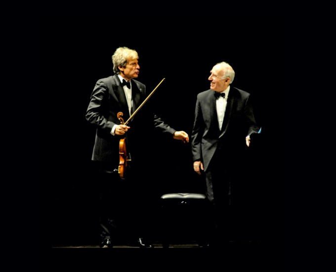 Uto Ughi e Bruno Canino due giganti della musica al Tignano Festival