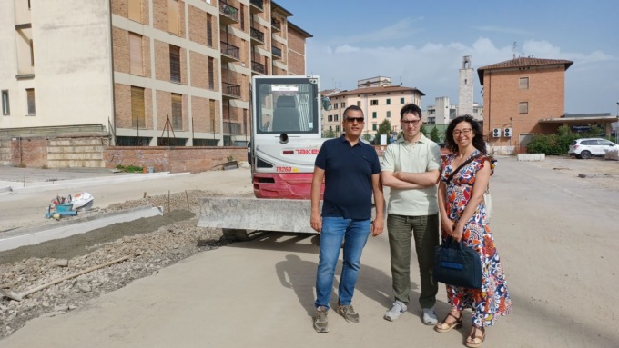 L’amministrazione valuta lo stato di avanzamento dei cantieri a Poggibonsi