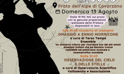 Alpe tra note e stelle, concerto e osservazione del cielo