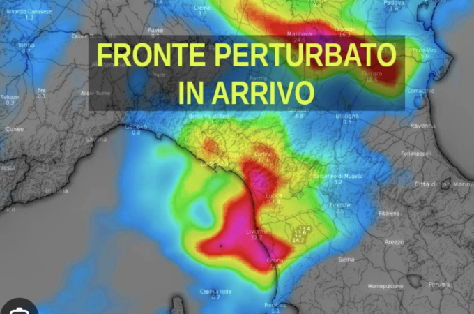 Toscana, in arrivo il maltempo. Attese forti piogge su tutte le regioni