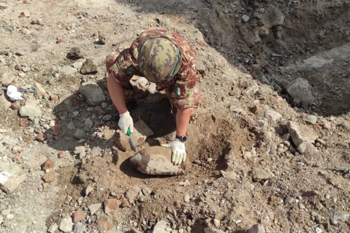 Ordigno del 1860 alla Fortezza da Basso: risulta prodotto in Francia