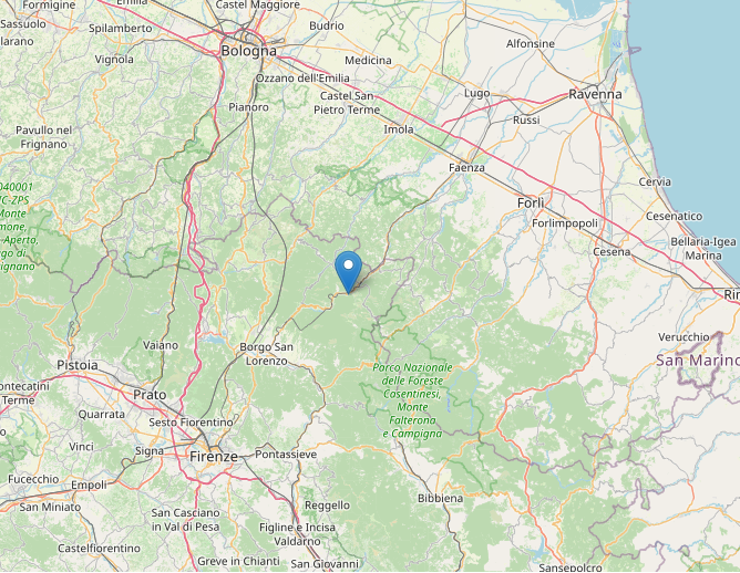 Terremoto in Toscana: magnitudo 4.8, epicentro in provincia di Firenze. Bilancio di 55 scosse registrate