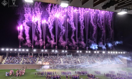 E' la notte più "Viola" di sempre: grande festa per la Fiorentina. Inaugurato il "Viola Park"