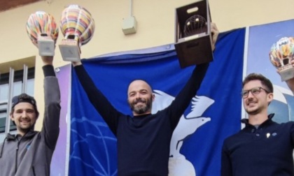 E' di Firenze il campione italiano di mongolfiera, si chiama Federico Pagni