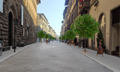 Aranci in via Cavour a Firenze: al via i lavori. Un progetto che cambierà il volto della città