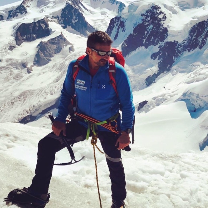 Il lucchese Bergamini vuole scalare l’Himalaya
