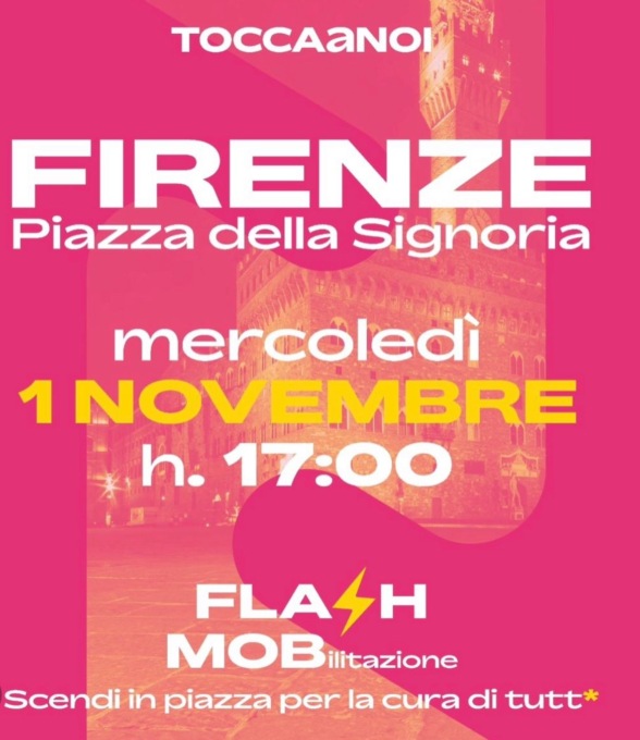A Firenze il Tampon tax flash mob contro l’aumento della TamponTax e dell’Infant Tax