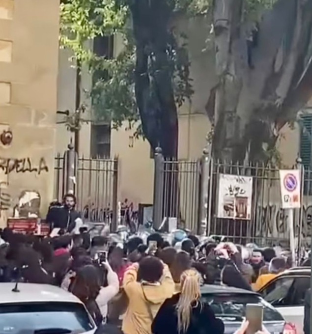 Presidio per la Palestina: cariche della Polizia contro gli studenti