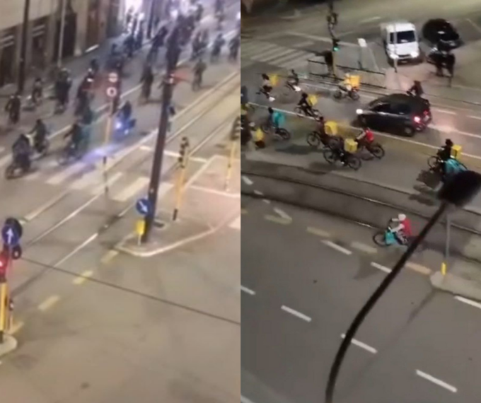 Firenze, due nuove feroci aggressioni ai rider e scatta la protesta davanti alla Questura