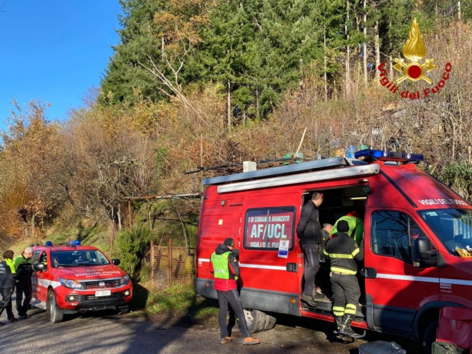 Ricerche senza sosta per l’89enne disperso nei boschi di San Marcello Piteglio