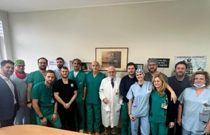 Eseguito ad Arezzo un innovativo intervento al cuore: è il primo in Toscana