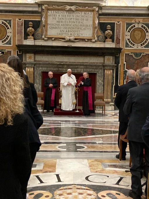 Centenario della nascita di Don Lorenzo Milani: Papa Francesco incontra i membri del comitato nazionale