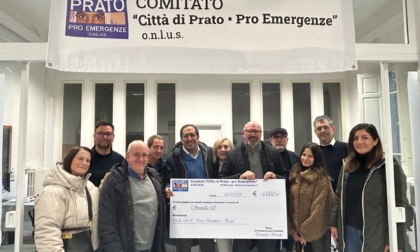 Alluvione, il comitato Pro Emergenze consegna un assegno di 6 mila euro a Casa Bandera dell'Oami