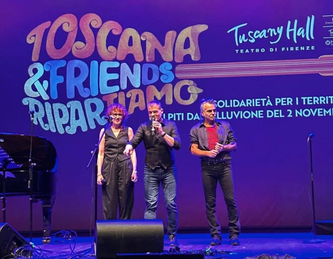 Alluvione, è di 69 mila euro il ricavato del concerto “Toscana & Friends”