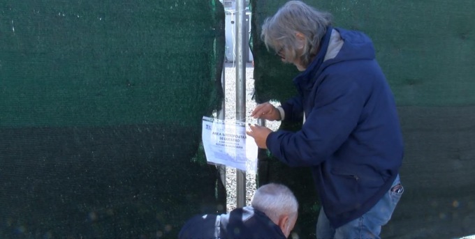 Sigilli al cantiere di via Mariti: al setaccio cellulari e mail delle aziende coinvolte