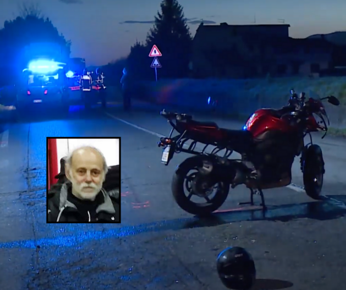 Incidente mortale sulla statale del Brennero, Barga piange Luciano Zanella