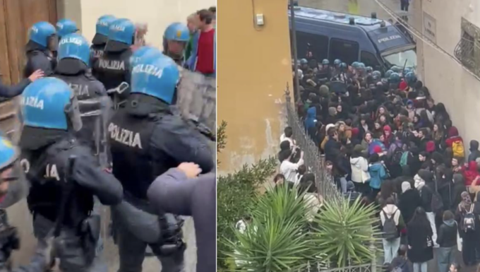 Scontri di Pisa, indagati anche tredici manifestanti