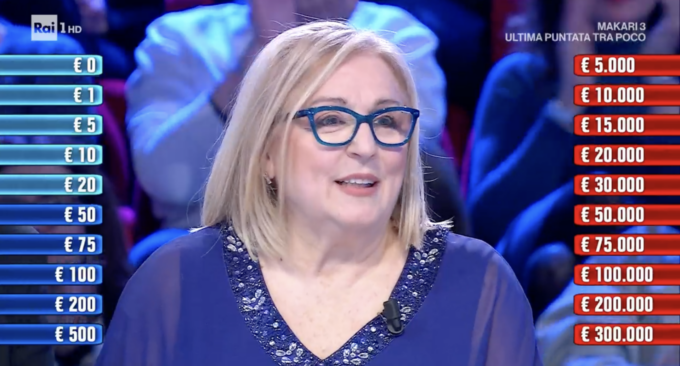 Grazia da Firenze vince 50mila euro ad Affari Tuoi: la partita della “pacchista” che ha rappresentato la Toscana