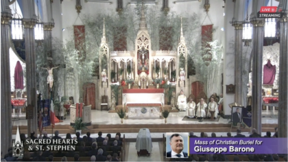 A New York l’ultimo saluto dei familiari a Barone, il figlio Giuseppe: “Papà sei il mio eroe”