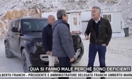 "Operai deficienti". Il fuorionda di Alberto Franchi fa infuriare i sindacati: "Mercoledì sciopero in piazza a Carrara"