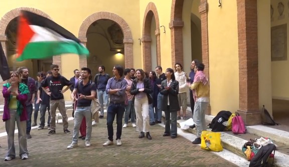 Irruzione al Senato accademico: studenti pro Palestina contro Israele