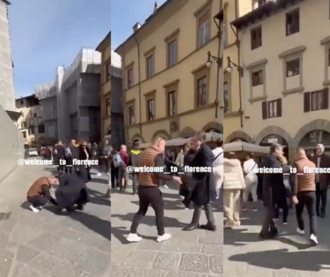 Firenze, Nardella caccia via i truffatori del gioco delle tre carte ma dopo due ore sono già tornati