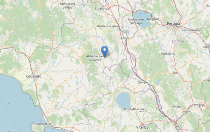 Ancora terremoto a Siena, avvertita scossa di magnitudo 2.5 a Radicofani: nuove scosse nella notte