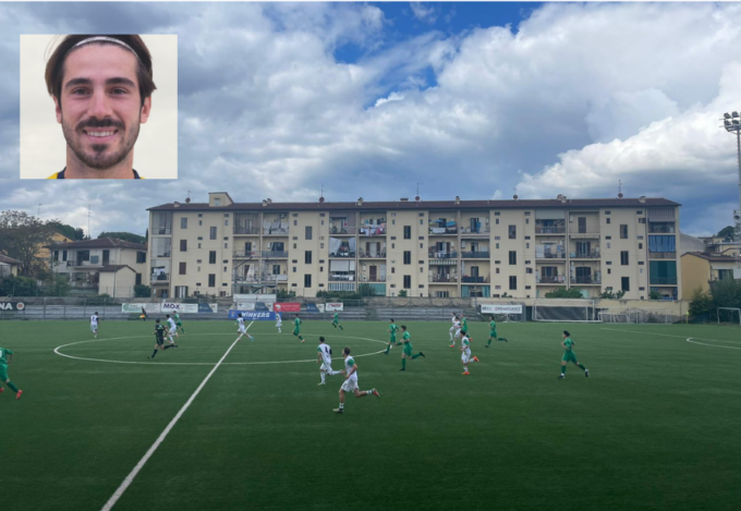 Lanciotto e Castelfiorentino in campo dopo la morte di Mattia Giani, magliette bianche in omaggio dello sfortunato calciatore