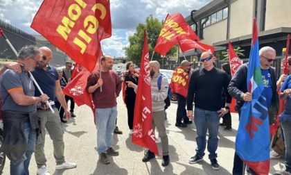 Dipendenti Unicoop Etruria in presidio per tutelare i posti di lavoro