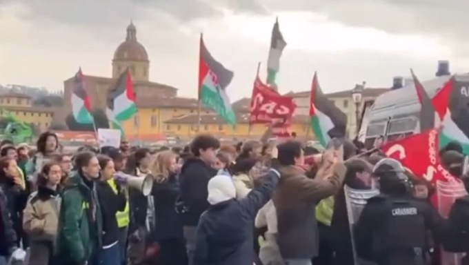 Corteo pro Palestina: sei indagati per gli scontri a Firenze