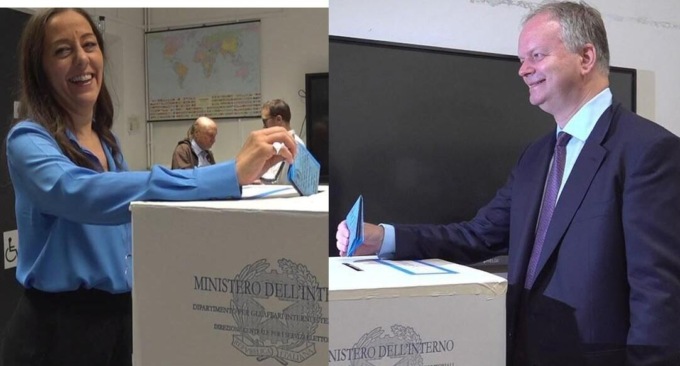Ballottaggio a Firenze, Schmidt e Funaro hanno votato di prima mattina