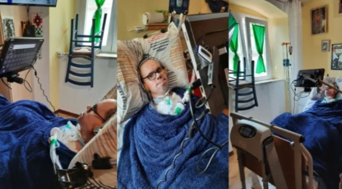Bloccato a letto per la distrofia, l’appello di Daniele: “Aiutatemi ad avere una vita normale”