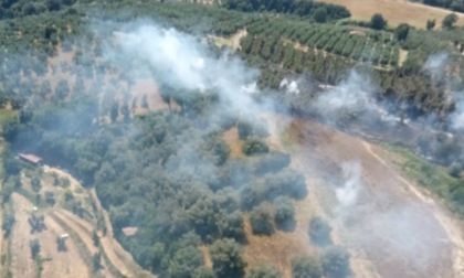 Emergenza incendi in Toscana, 13 roghi in un solo giorno