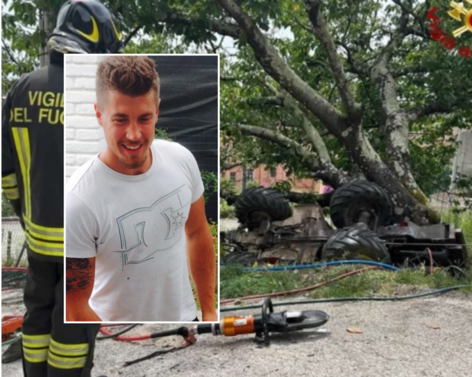 Morto schiacciato dal trattore a 32 anni, Federico Nappi lascia la moglie incinta