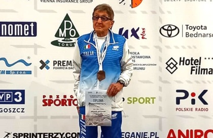 Remo Marchioni, a 89 anni continua vincere medaglie. La storia