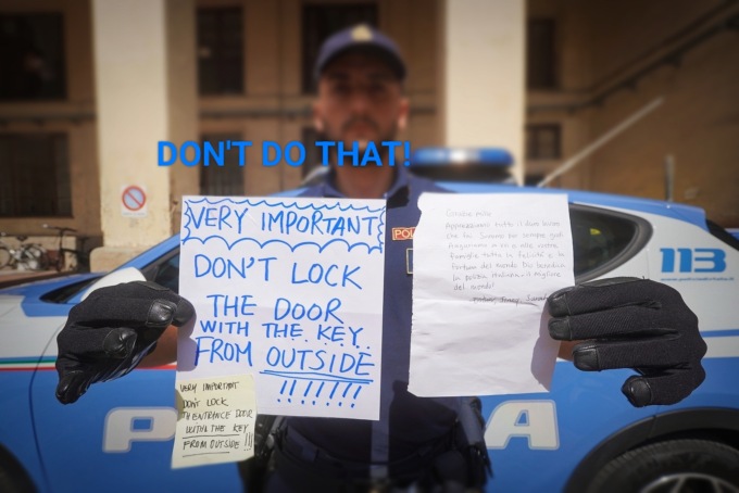 “Non chiudete la porta dall’esterno”, l’ultimo stratagemma dei ladri per derubare i turisti stranieri a Firenze