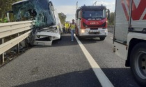 Scontro sulla A1, traffico in tilt