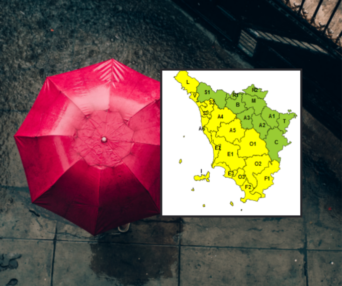 Toscana, il maltempo non si placa: torna l’allerta gialla martedì 24 e mercoledì 25 settembre