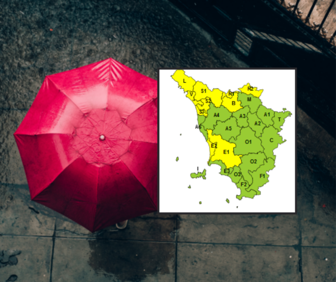 Nuova allerta gialla per pioggia e mareggiate in Toscana: le aree colpite dalla perturbazione di venerdì 27 e sabato 28 settembre
